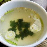 大陸食道 - ビビンバ変更のスープ