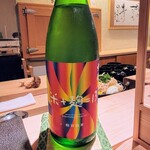 寿し道 桜田 - 冷酒は栃木県の大那特別純米13低アルコール原酒、栃木県産山田錦を55%精米し、原酒でありながらアルコール度数は13%