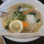 自家製多加水極太麺 ISAMI - 辛口塩タンメン