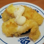 無添くら寿司 - 特大切り いか天タルタル (税込)110円 (2021.09.20)