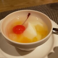 レストラン アゼリア - 杏仁豆腐2021.09.18