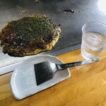 お好み焼きひとちゃん - もだん焼　７５０円