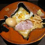 蟹専門 けいすけ 北の章 - 【極上渡り蟹の味噌ラーメン味玉入り…950円】♫201211