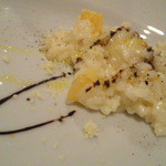 リストランテルーチェ - 会津産身しらず柿とゴルゴンゾーラのリゾット