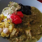 みちくさ食堂 - 　魔女の野草カレー