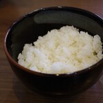 横浜家系らーめん 天王家 - 半ライス