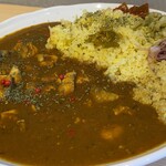 のむらカレー - チキンカレー小辛サイド5種のせ