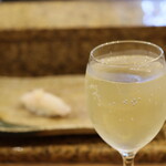 にぎり鮨 一五〇 - ノンアル スパークリングワイン