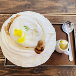 サカノウエカフェ - 氷蜜花　1,500円