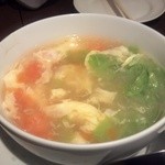 チャイニーズテーブル胡同 - 野菜とたまごのスープ　850円