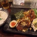 麺や庄の(牡蠣入りつけめん)