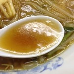 福しん - もやしそば、スープ