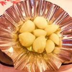 花のれん - ニンニクのオリーブオイル焼き