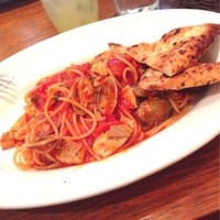Salvatore Cuomo 白金高輪 - 浅利のトマトソースパスタ ランチ1200円