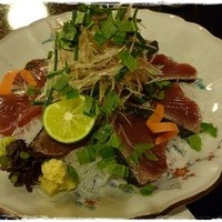 とうふ屋うかい 鷺沼店 - 鰹のお造り