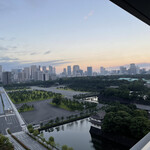 パレスホテル東京 - バルコニー景色　早朝