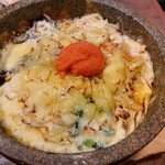 焼肉 スタミナ苑 - 石焼明太子チーズビビンバ 1441円