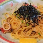 コパン - イカとキノコの辛子明太子スパゲティ(2021.09)