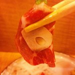 花のれん - 甘味たっぷりの馬肉は最高です～