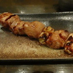 ぼうの - 炭火焼き鮪の葱間串（２９０円）