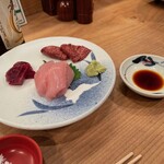 鳥つね自然洞 - 鳥刺し