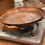 鳥つね自然洞 - 鳥スープ炊き鍋