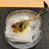 和牛中國菜 熊ノ花レ - ワタリガニの紹興酒漬け