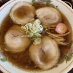 えび志そばや - チャーシュー麺750円