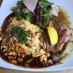 キッチン　アンドウ - オムライスとグリルチキン