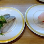 かっぱ寿司 - 鰯＆ハマチ