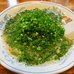 ネギらーめん（’12/11） 麺はもちろんナマで