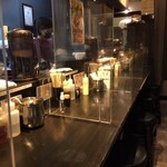 油そば一二三  - 店内