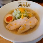 泡系しおとんこつラーメン べらしお - 令和3年9月
ゆず塩冷やしそば 800円