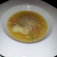 中華料理 桃李 - フカヒレの姿上海蟹ソース煮込み