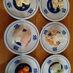 無添くら寿司 - 食べたもの