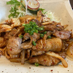 猫丸食堂 - ★国産豚のキムチ炒め　アップ
      　豚もキムチも美味しかった〜ヽ(´▽｀)/
      　次回も翌日がお休みだったら頼むかも❗️