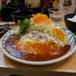 Echigo Tonkatsu Ninjintei - チーズハンバーグ定食