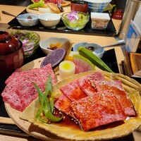 純和牛焼肉 無限亭。 - 