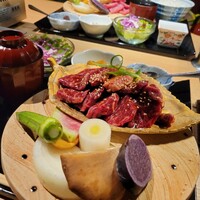 純和牛焼肉 無限亭。 - 