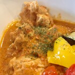 itaya cafe - 本日のlunchプレート（バターチキンカレー）(\850)　バターチキンカレー