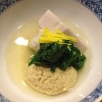 桜田 - ⑨海老芋と鴨のつみれ