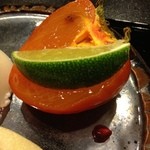 桜田 - ⑪江戸柿　ライムを添えて