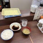 だるまの天ぷら定食 - 