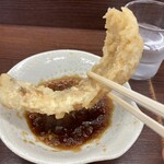 だるまの天ぷら定食 - 