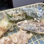 だるまの天ぷら定食 - 