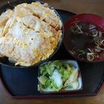 ます栄食堂 - カツ丼