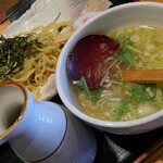 会津ラーメン 和 - つけ汁と麺