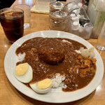 カレーハウス キラリ - ハンバーグカレー　850円