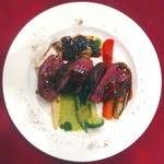 ビストロ　クロッカンドール - 西荻"BISTROT Croquant d'or"ランチ「北海道産エゾ鹿のロースト」1,800円(2012.11)