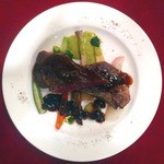 ビストロ　クロッカンドール - 西荻"BISTROT Croquant d'or"ランチ「北海道産国産和牛のステーキ」1,300円(2012.11)